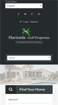 Mobile Screenshot of hdagolfproperties.com